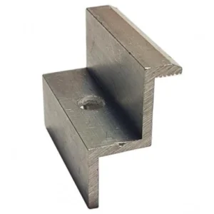 Al úchyt panelu 30mm "KONCOVÝ STRIEBORNÝ"